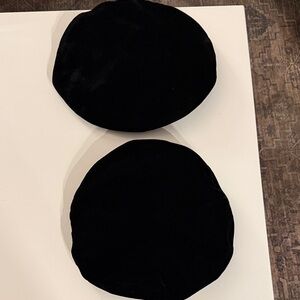 Black Velvet French berets